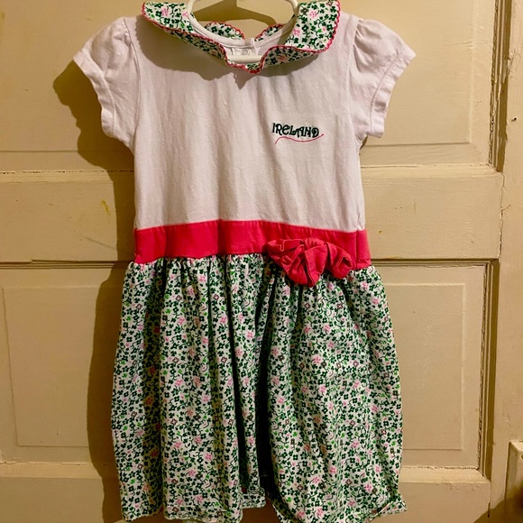 Adorable little girls dress brought back from Ireland. - Picture 1 of 3
